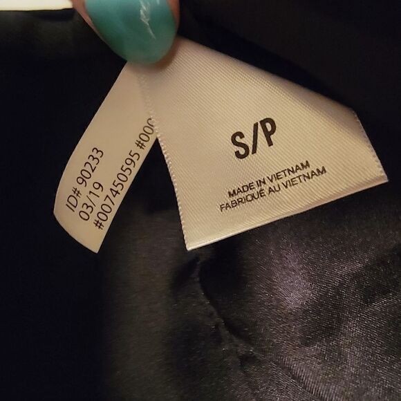 Express Sequin Embellished Military Jacket black size small NWOT - Picture 9 of 11